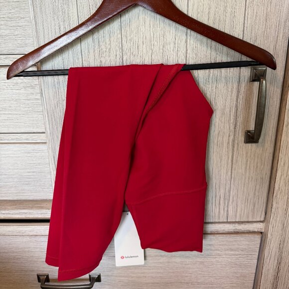 NWT Lululemon Dark Red Align Leggings - Picture 1 of 5